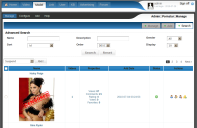 Adult Script Pro Backend Pornstar Screenshot